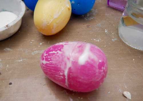 Plastic Easter egg.